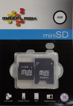 MAXFLASH miniSD 4GB